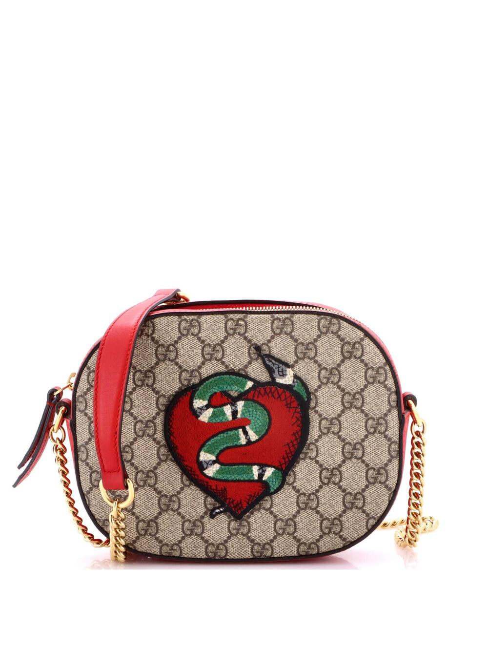 Gucci Chain Crossbody Bag Embroidered #293258G12B